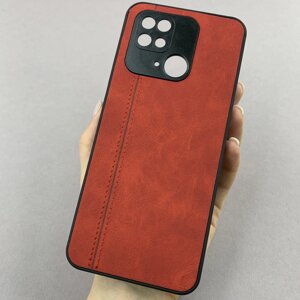 Чохол для Xiaomi Poco C40 накладка на задню панель чохол на телефон сяомі поко с40 червоний p1v
