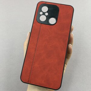 Чохол для Xiaomi Redmi 11A накладка на задню панель чохол на телефон сяомі редмі 11а червоний p1v