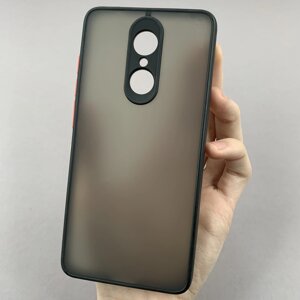 Чохол для Xiaomi Redmi 5 чохол із захистом для камери матовий на телефон сяомі редмі 5 чорний tcb