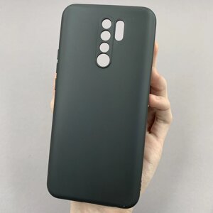 Чохол для Xiaomi Redmi 9 чохол накладка із захистом камери на телефон сяомі редмі 9 чорний tpb