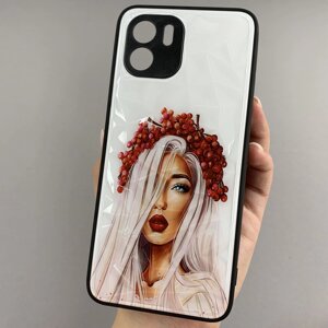 Чохол для Xiaomi Redmi A1 Ladies з 3д ефектом дівчинка українка чохол на телефон сяомі редмі а1