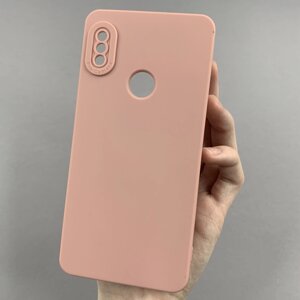 Чохол для Xiaomi Redmi Note 5 чохол однотонний із захистом камери на телефон сяомі редмі нот 5 бежевий s2l