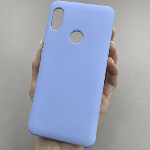 Чохол для Xiaomi Redmi Note 5 матовий з мікрофіброю чохол накладка на телефон сяомі редмі нот 5 бузковий cfa