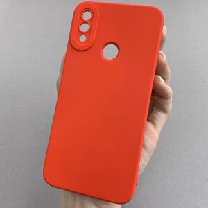 Чохол для Xiaomi Redmi Note 7 силіконовий кейс із захистом камери на телефон сяомі редмі нот 7 червоний l8o