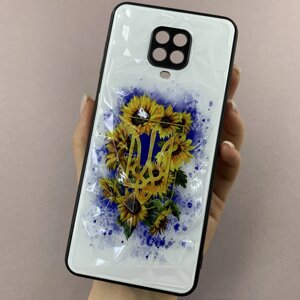 Чохол для Xiaomi Redmi Note 9 Pro патріотичний чохол з гербом на телефон сяомі редмі нот 9 про білий f8e