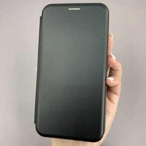 Чохол книга для Huawei Mate 20 Lite книжка з підставкою на телефон хуавей мат 20 лайт чорна stn