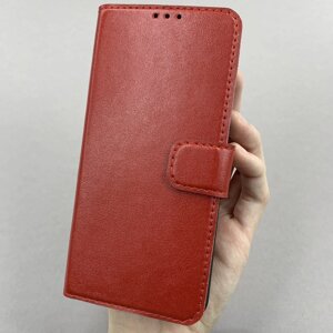Чохол-книга для Huawei Y6s чохол книжка з хлястиком на телефон хуавей у6с червона b6r