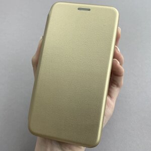 Чохол-книга для Meizu M5 книжка з підставкою на телефон мейзу м5 золота stn