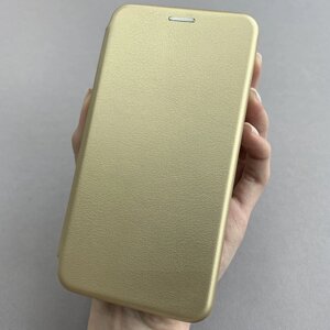 Чохол-книга для Meizu M5 Note книжка з підставкою на телефон мейзу м5 нот золота stn