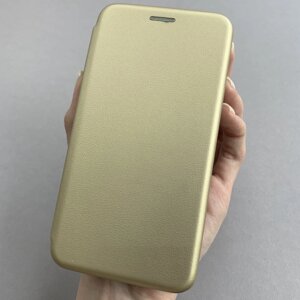 Чохол книга для Meizu M6 книжка з підставкою на телефон мейзу м6 золота stn