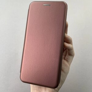 Чохол-книга для OnePlus 8T книжка з підставкою на телефон ван плюс 8т бордова stn