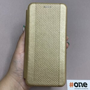 Чохол-книга для Realme 9 Pro Plus книжка з магнітом підставкою чохол на телефон реалмі 9 про плюс золота V2S