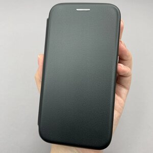 Чохол-книга для Samsung Galaxy S7 книжка з підставкою на телефон самсунг с7 чорна stn