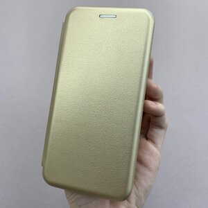 Чохол-книга для Xiaomi Mi A2 Lite книжка з підставкою на телефон сяомі мі а2 лайт золота stn