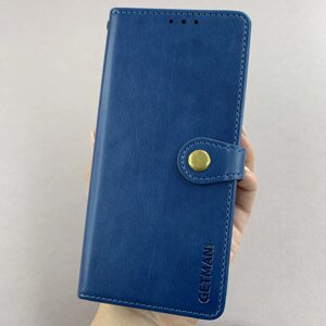 Чохол-книга для Xiaomi Redmi Note 12 Turbo книжка з магнітною застібкою на сяомі редмі нот 12 синя gll