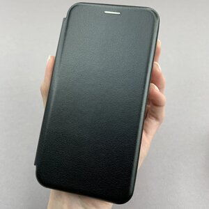 Чохол-книга для Xiaomi Redmi Note 5 книжка з підставкою на телефон сяомі редмі нот 5 чорна stn