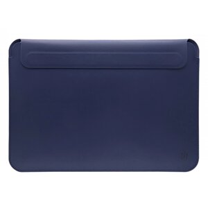 Чохол конверт для MacBook Pro 13.3 / Air 13 2018 шкіряний чохол папка на макбук про синій