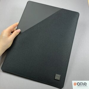Чохол конверт для MacBook Pro 13.3 шкіряний чохол папка на макбук чорний