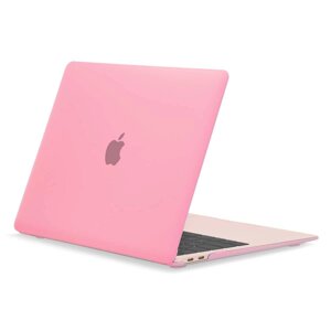 Чохол накладка для Apple MacBook New Pro 13.3 на M1 модель A2338 матова накладна на макбук ейр 13.3 рожева