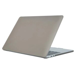 Чохол накладка для MacBook New Air на M1 13.3 модель A1932 матова накладка на макбук ейр 13.3 сіра