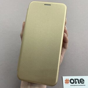 Чохол-книга для Realme C15 книжка з підставкою на телефон реалмі с15 золота stn