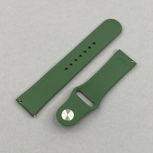 Ремінець 22 мм для Haylou LS04 (RS3) силіконовий ремінець для смарт годинника хайлоу лс04 зелений wtc
