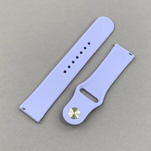 Ремінець 22 мм для Mibro X1 силіконовий ремінець для смарт годинника мібро х1 бузковий wtc