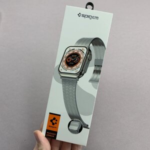 Ремінець металевий Spigen SP-19 для Apple Watch 44 ремінець для годинника сталевий i3n