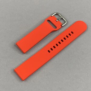 Ремінець силіконовий 20 мм для Huawei Watch GT3 42 mm ремінець для смарт годинника червоний b0r