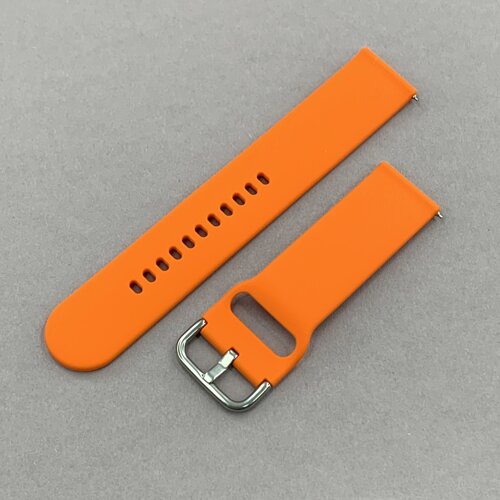 Ремінець силіконовий 22 мм для Mibro X1 ремінець для смарт годинника оранжевий b0r
