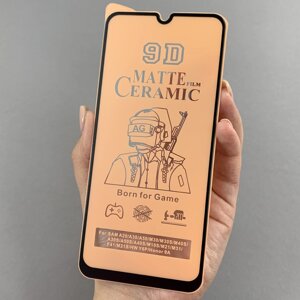 Захисна плівка для Samsung Galaxy A30 матова керамічна плівка на телефон самсунг а30 чорна CRM