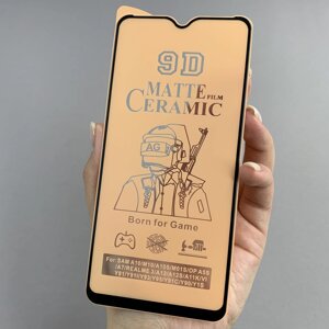 Захисна плівка для Samsung Galaxy M10 матова керамічна плівка на телефон самсунг м10 чорна crm