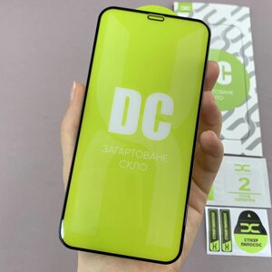 Захисне скло 5D DC для Apple iPhone 11 скло на екран айфон 11 чорне l0c