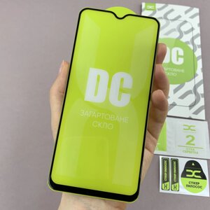 Захисне скло 5D DC для Xiaomi Redmi 9 скло на екран сяомі редмі 9 чорне l0c