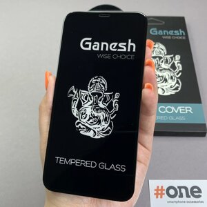 Захисне скло для Apple iPhone 11 Ganesh 5d скло на телефон айфон 11 чорне