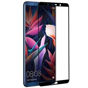 Захисне скло Huawei Mate 10 Pro на екран 5д HQ захисне скло на телефон хуавей мейт 10 про чорне HQG