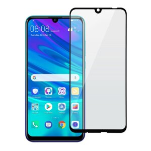 Захисне скло для Huawei P Smart 2019 на весь екран 5д повноєкранне скло на хуавей п смарт чорне NFD