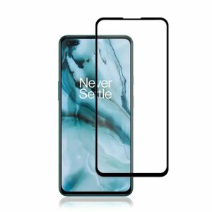 Захисне скло для OnePlus Nord 2 5G на екран 5д HQ захисне скло на телефон ванплас норд 2 5г чорне hqg