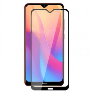 Захисне скло для Xiaomi Redmi 8a / 8 скло на екран телефону сяомі редмі 8 / 8а чорне hqg