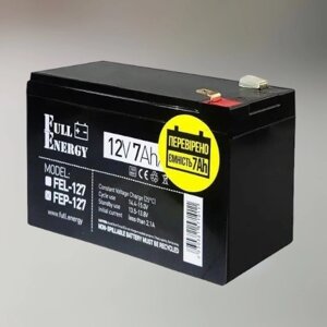 Акумуляторна батарея Full Energy FEP-127, 12V 7Ah, AGM акумулятор для ДБЖ