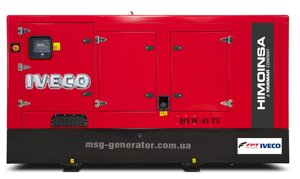 Генератор дизельний безшумний 46ква/33/36квт himoinsa HYW-45T5 двигун yanmar-4TNV98TGGEH (японія)