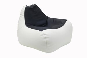 Крісло-груша Примтекс Плюс Simba H - 2200/D - 5 М White - Black