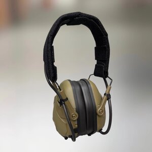 Тактичні активні навушники HD-16 для стрільби з шумозаглушенням, універсальне кріплення, на голову і шолом, блютуз,