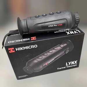 Тепловізійний монокуляр HikMicro Lynx Pro LH25 - 25XG, 384288, 50 Гц, об'єктив 25 мм, LCOS 1280960