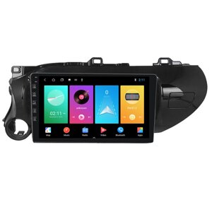 Автомобільний мультимедійний плеєр NaviFly з навігатором для автомобіля TOYOTA HILUX 2016-2018