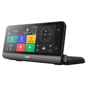 Автомобільний відеореєстратор GPS-навігатор 8 дюймів, Android дзеркало заднього огляду на торпеду 4G, Bluetooth