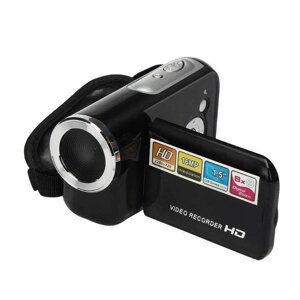 Цифрова портативна мінікамера D22 2" дисплей, роздільна здатність 1080P HD, 16-кратний зум чорна