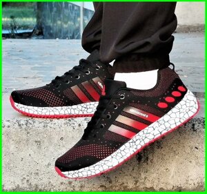 Кросівки Adidas Climacool Чорні Чоловічі Адідас Червоні (розміри: 41,42,43,44,45)