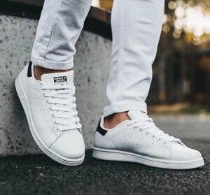 Кросівки ADIDAS Stan Smith Білі Чоловічі Адідас (розміри: 41,42,43,44,45,46) Відео Огляд