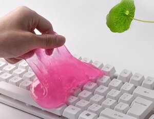 Очисний гель Jelly Slime Mud для клавіатури, очищення салону автомобіля, електроніки, об'єктива фотоапарата